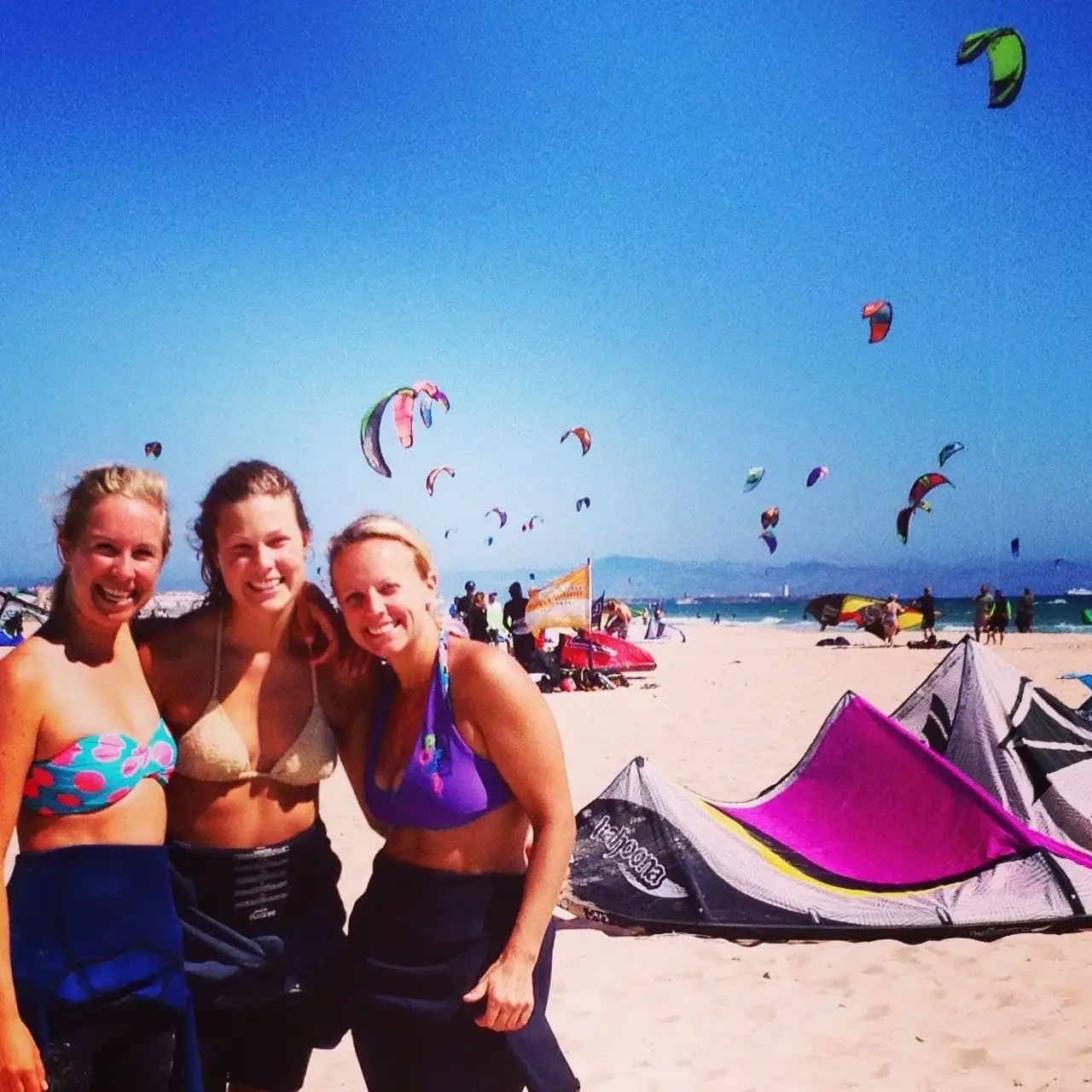 Kitesurfing Los Lances Norte Tarifa
