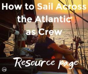 crewing a sailboat