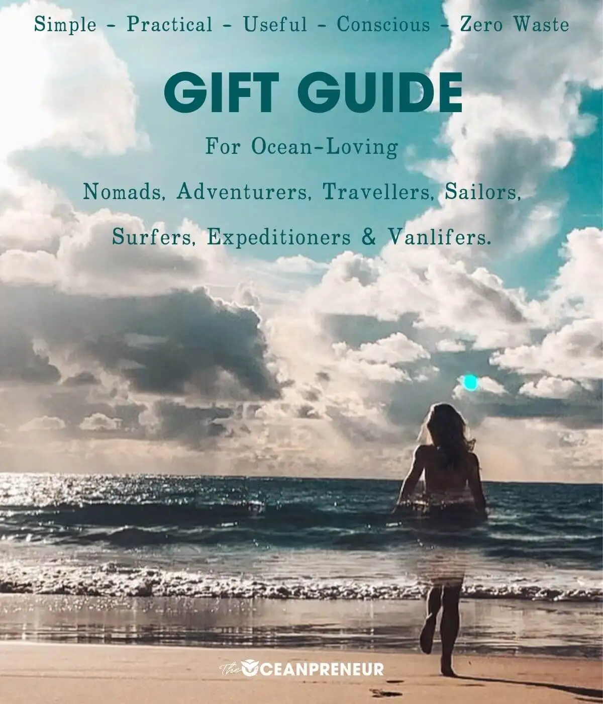 Ocean living gift guide featuring recommendations for sailing crew and websites.