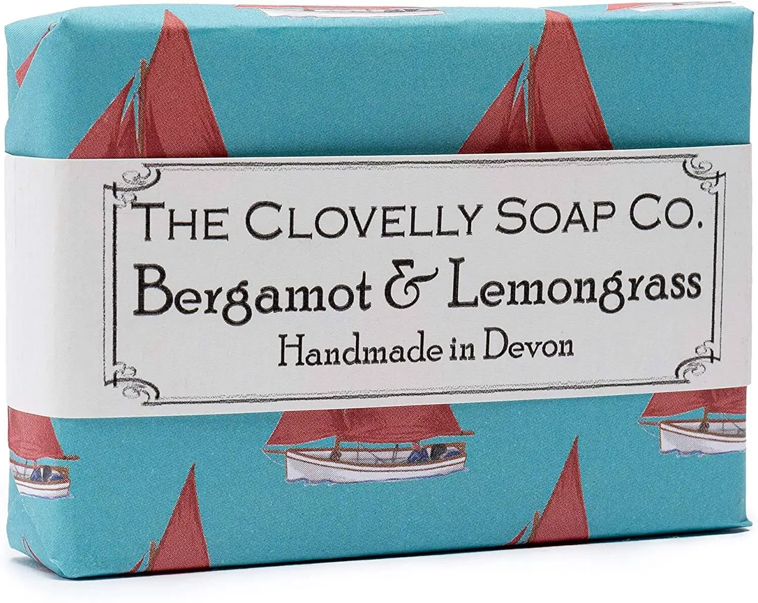 The Clovley Soap Co. handmade chemical-free shampoo, bergamot & lemongrass, made in Devon.
