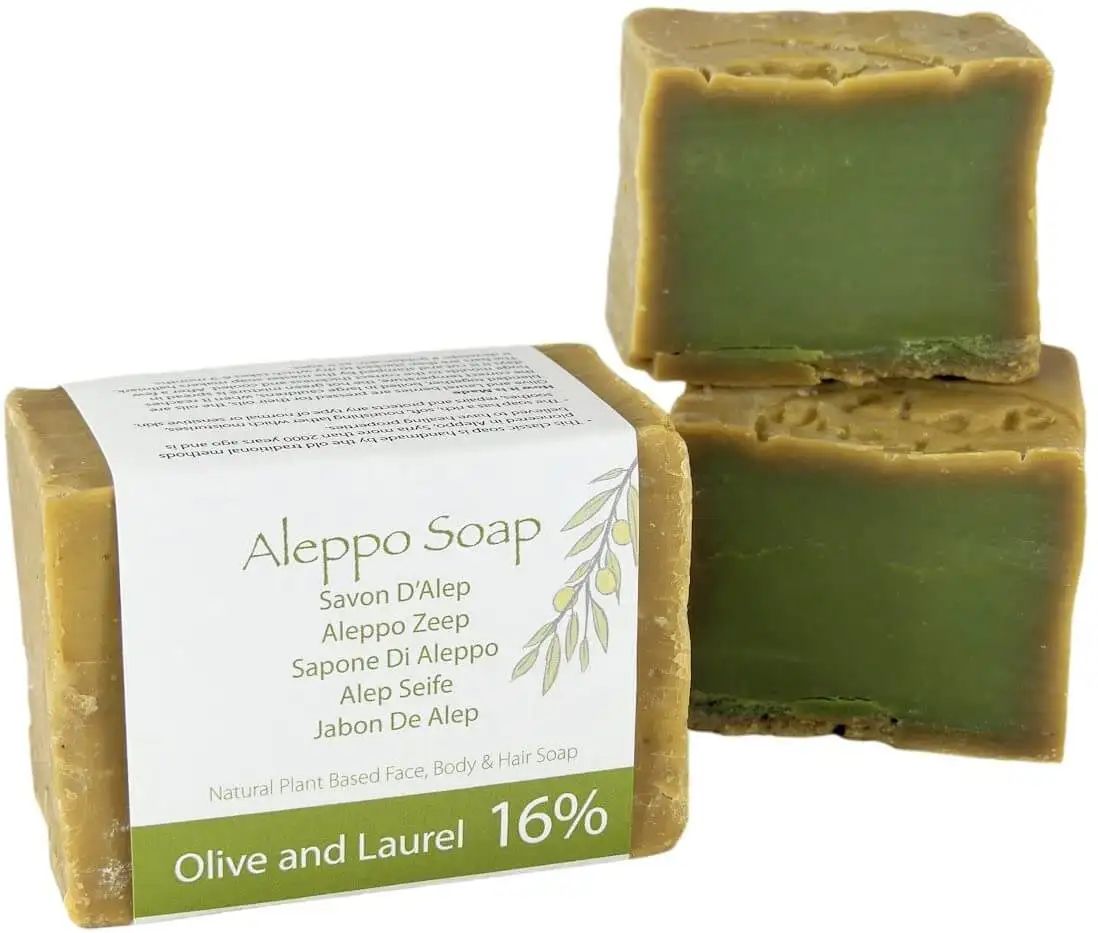 Alpo soap - a chemical free shampoo made with olive & laurel.