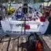 a sailboat packing list on the dock.