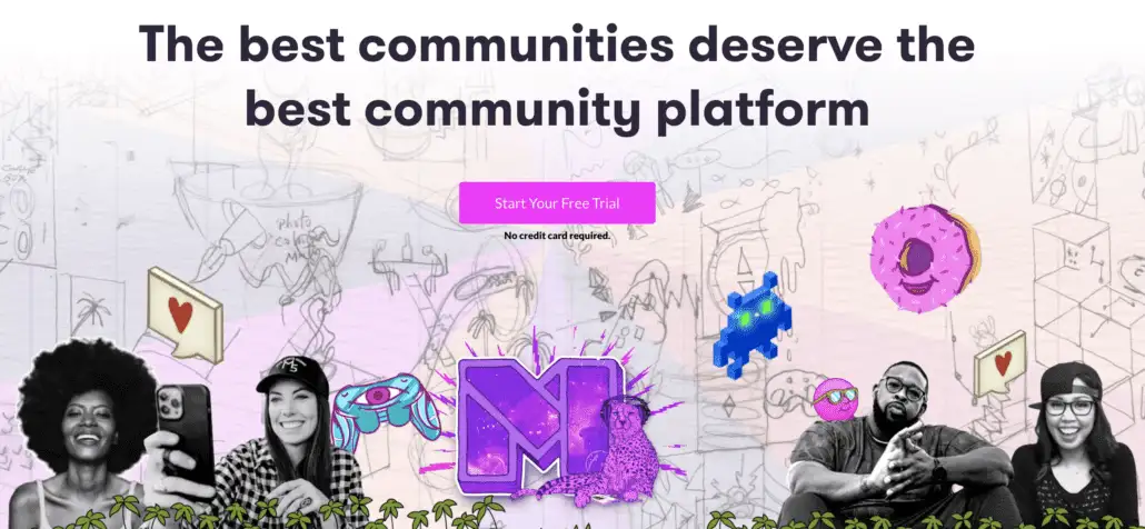 The best communities deserve the best community platform, Mighty Networks for digital nomads.