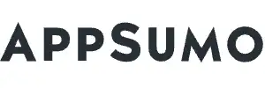 AppSumo - Lifetime Software deals logo on a white background.