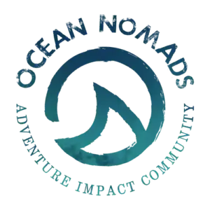 Ocean Nomads Adventure Impact Ocean Nomads Community Logo.