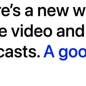 There's a new way to make video and podcasts Editing made easy. Descript a good way.