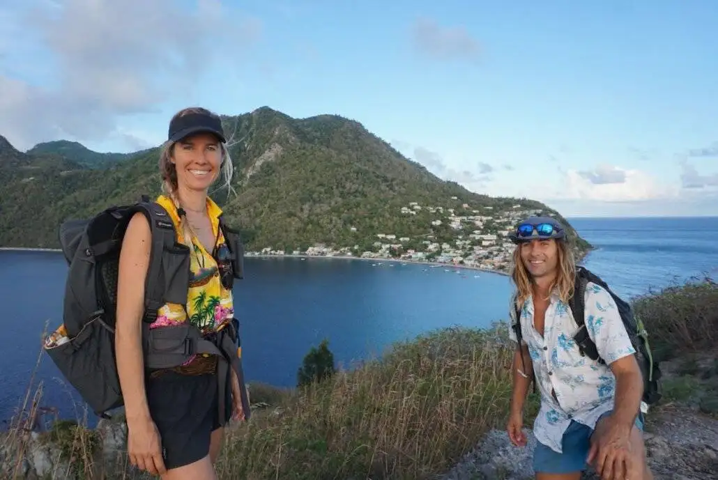 Scotts Head Dominica start of the Waitukubuli National Trail.