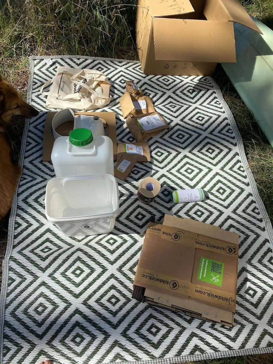 The Kildwick DIY compost toilet pack