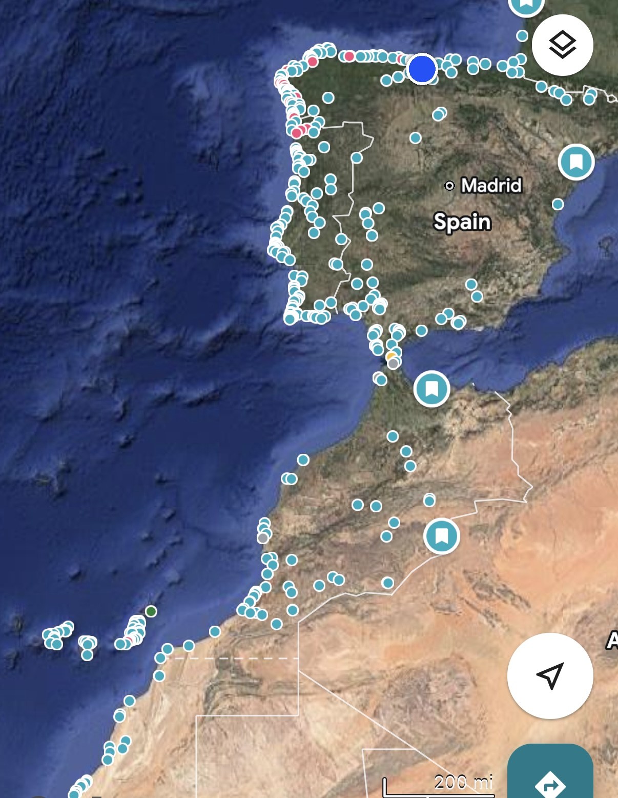 Suzanne van der Veekens saved vanlife spots across Morocco, Western Sahara, southern Spain and the Canary Islands